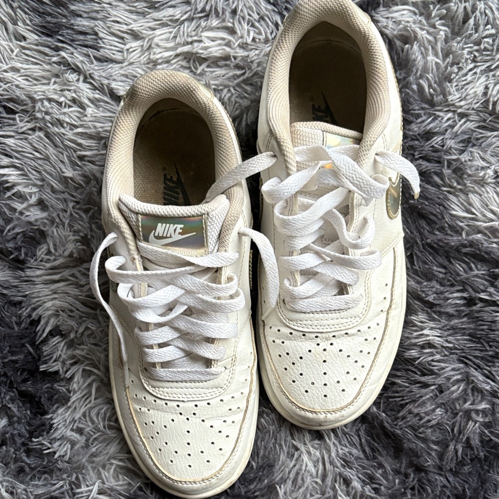 Nike Kids White Sneakers